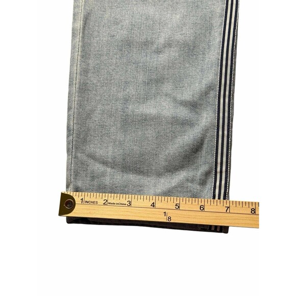 Talbots Modern Ankle Jean Side Stripe Women’s 10 Blue Stretch Denim Pants - Picture 8 of 8